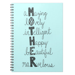 MOTHER SPIRAL NOTEBOOK