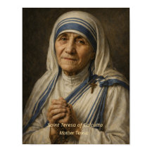 Mother Teresa Art Print