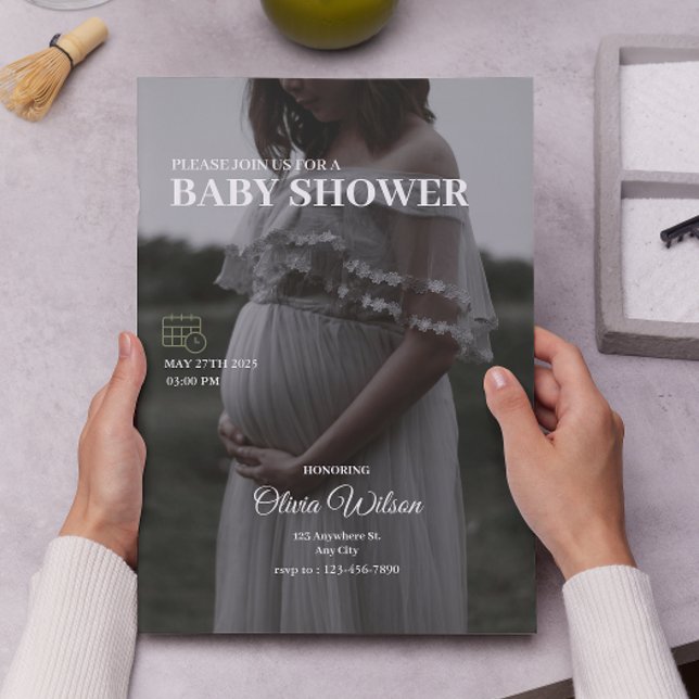 Mother to be Baby Shower Invitation (Creator Uploaded)