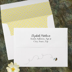 Mother-to-Bee Baby Shower Decorative Envelope