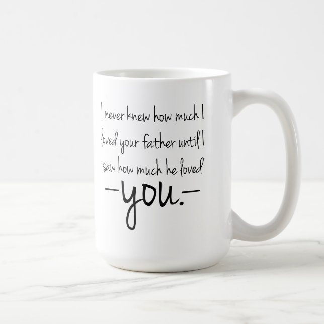 Mother to Daughter Quote Coffee Mug (Right)