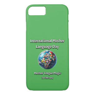 Mother Tongue Magic. Mother Language Day. Case-Mate iPhone Case