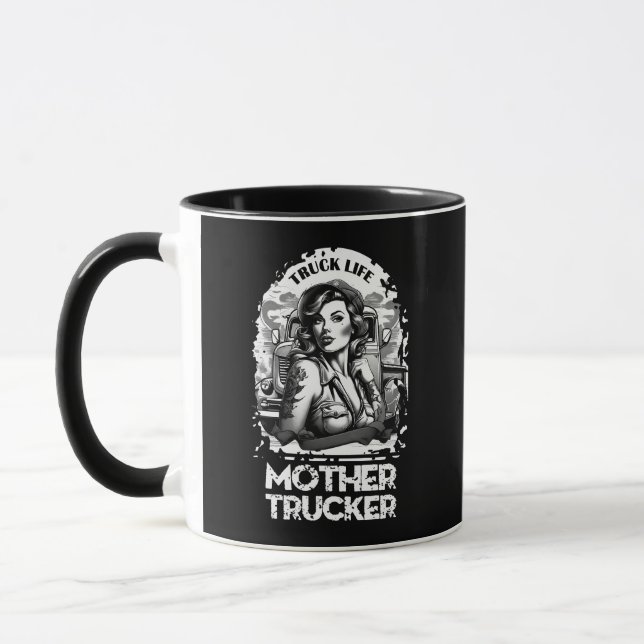 Mother Trucker Mug (Left)