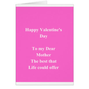 Mother Valentine's day