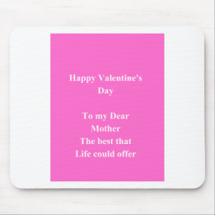 Mother Valentine's day Mouse Pad