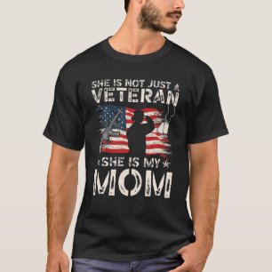 Mother Veterans Day My Favorite Veteran Is My Mom T-Shirt