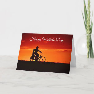 Mother with child Folded Holiday Card