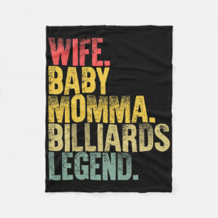 Mother Women Funny Shirt Wife Ba Fleece Blanket
