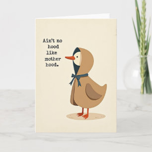Motherhood Bird Art Card