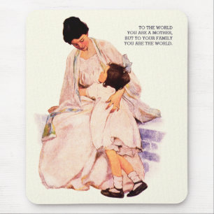 Motherhood. Mother's Day Gift Mouse Pad