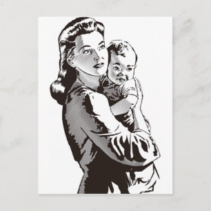 Motherhood Postcard