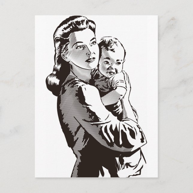 Motherhood Postcard (Front)
