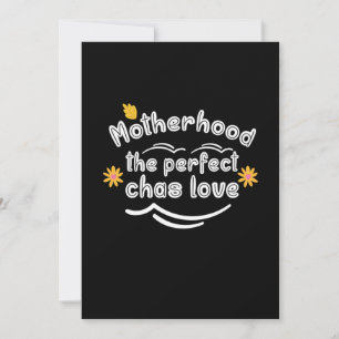 Motherhood The Perfect Chas Love Holiday Card