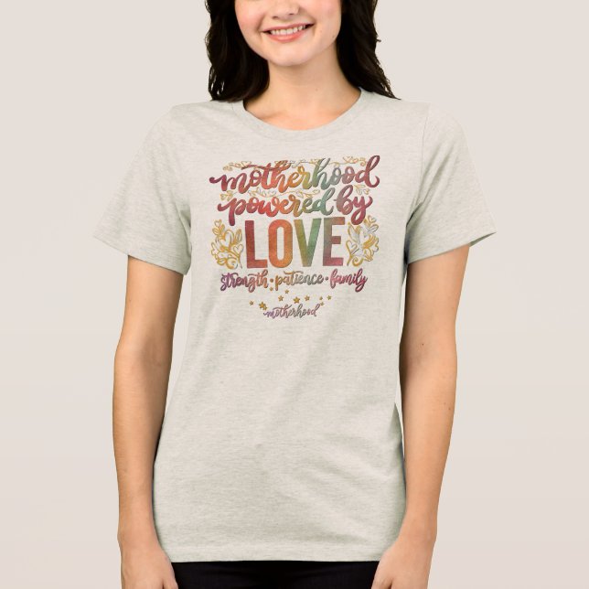 Motherhood Tri-Blend Shirt (Front)