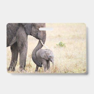 Motherly love ID badge