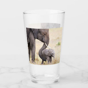Motherly love photo glass