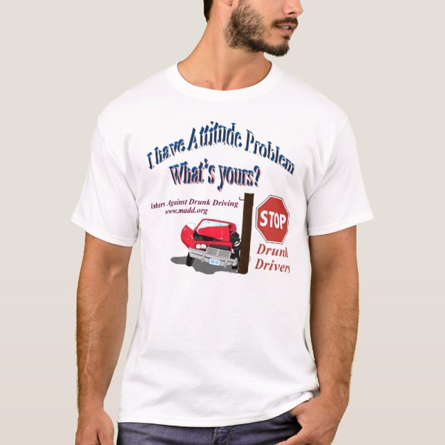 Mothers Against Drunk Driving T-Shirt (Front)