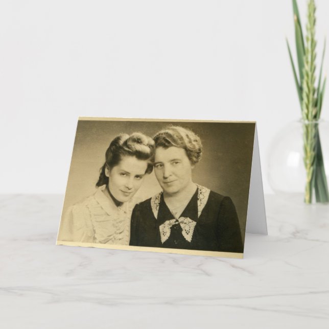 Mothers and Daughters Card (Front)