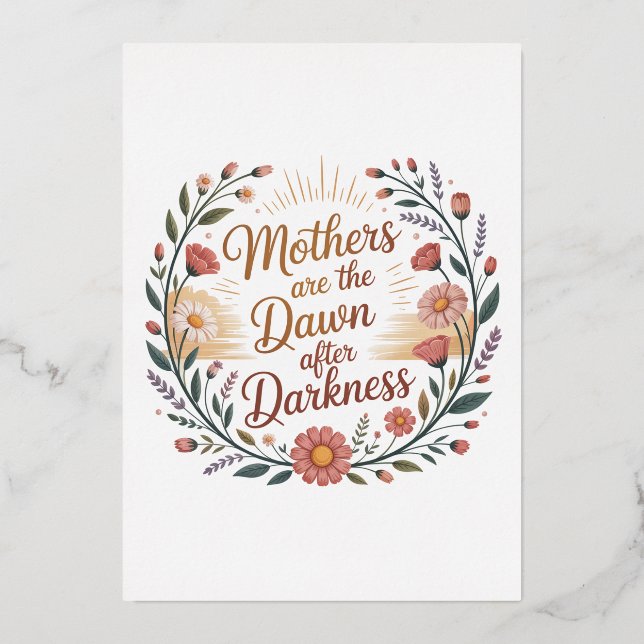 Mothers Are The Dawn After Darkness (Front)