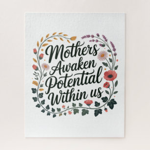 Mothers Awaken Potential Within Us Jigsaw Puzzle