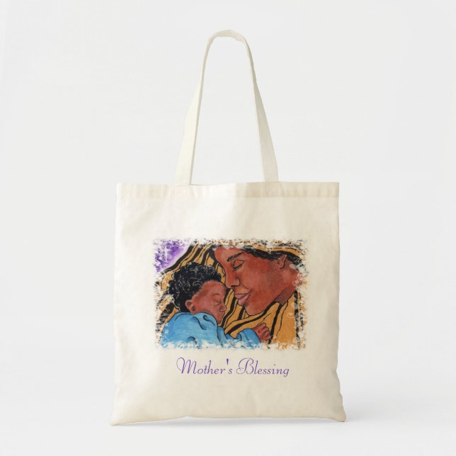 Mother's Blessing Tote Bag (Front)