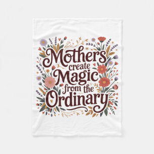 Mothers Create Magic From The Ordinary Fleece Blanket
