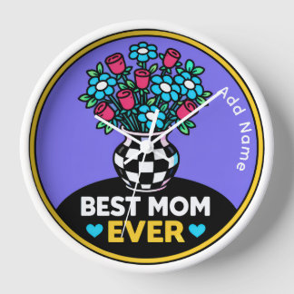 Mother's Day 10" Round Wall Clock