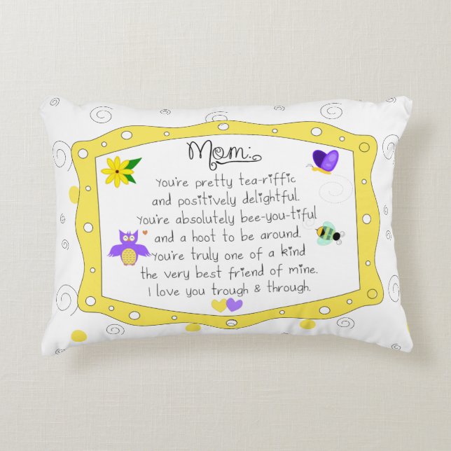 Mother's Day 2017 Decorative Cushion (Front)