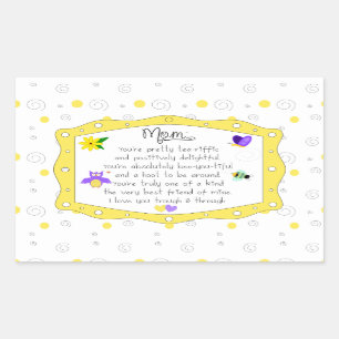 Mother's Day 2017 Rectangular Sticker