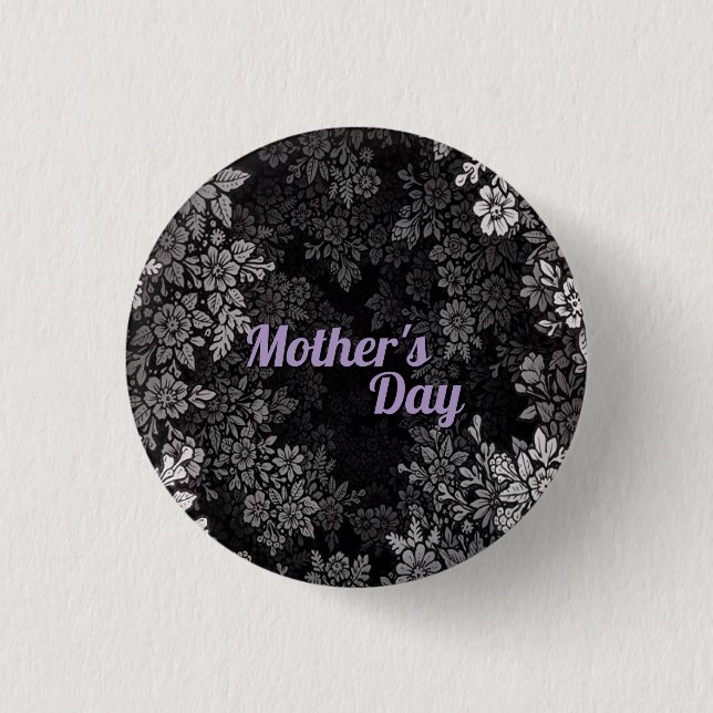 mother's day 3 cm round badge (Front)