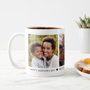 Mother's Day 3 Photo Personalised Coffee Mug