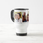 Mother's Day 3 Photo Personalised Travel Mug<br><div class="desc">Custom printed coffee mug personalised with your photos and a custom Mother's Day message. Add 3 special photos and use the design tools to write your own message for Mother's Day or any occasion. Click customise it to change the text fonts and colours, move things around or add more photos...</div>