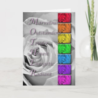 Mother's Day Acronym Card