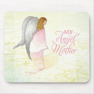 Mother's Day Angel Religious Mouse Pad