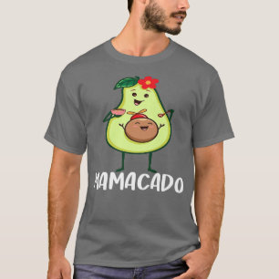 Mothers Day Avocado Mama Avocado Mum Funny Avocado T-Shirt