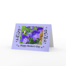 Mother's Day Balloon Flowers and Curlicues