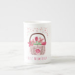 Mother's Day,Best Mom Ever, with Beautiful Flower Bone China Mug<br><div class="desc">Mother's Day, Best Mom Ever, with Beautiful Flower in a Basket</div>