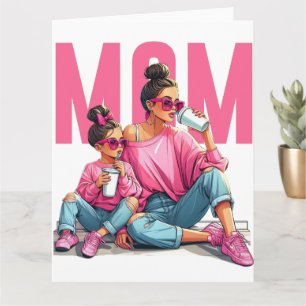 Mother's Day Best Mum3 Super Mum card