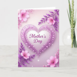Mother's day,Best Mum, Best mother, Happy Mother's Holiday Card