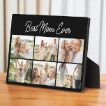 Mother's Day Best Mum Ever Custom 6 Photo Collage Plaque<br><div class="desc">Celebrate Mothers Day with a custom 6 photo collage plaque featuring the heartfelt message Best Mum Ever. This personalised design lets you showcase six of your favourite moments together in a clean and meaningful layout. Perfect for gifting on Mothers Day or any special occasion, this keepsake is a beautiful way...</div>