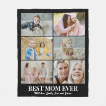 Mother's Day Best Mum Photo Collage 6 Pictures