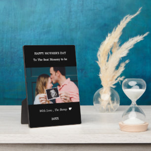 Mothers Day Best Mummy to be Photo Sonogram Bump Plaque