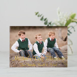 Mother's Day Blessings Holiday Card
