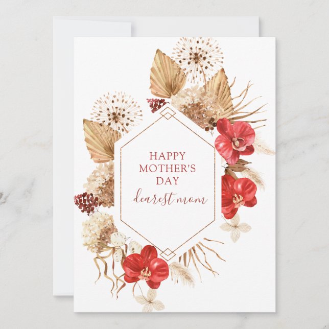 Mother's Day Boho Floral (Front)