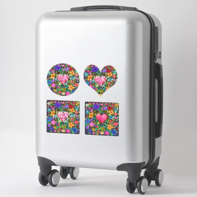 Mother's Day Boho Flowers (Suitcase)