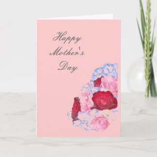 mother's day bouquet card