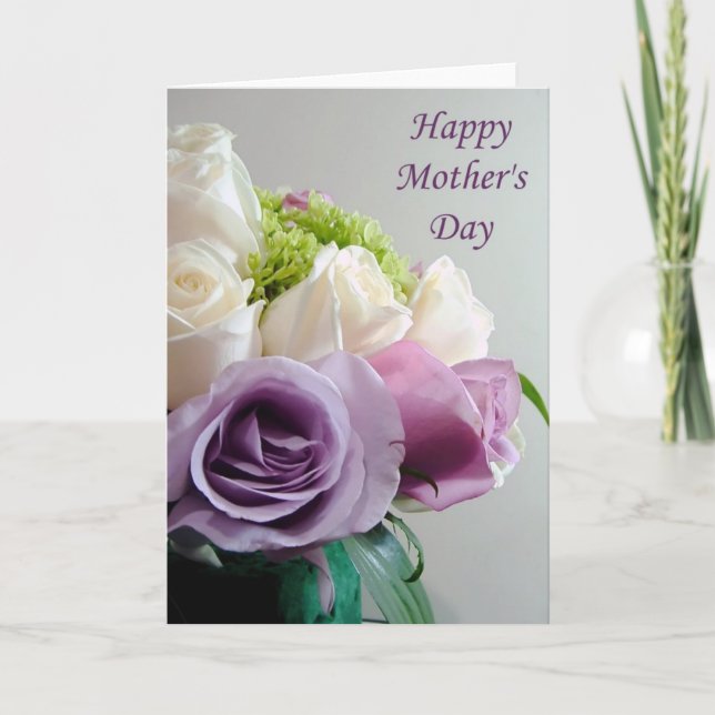 Mother's Day Bouquet Card (Front)