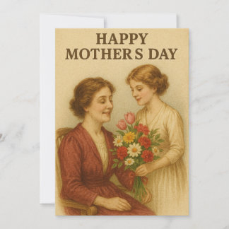 Mother's Day Bouquet of Love Holiday Card