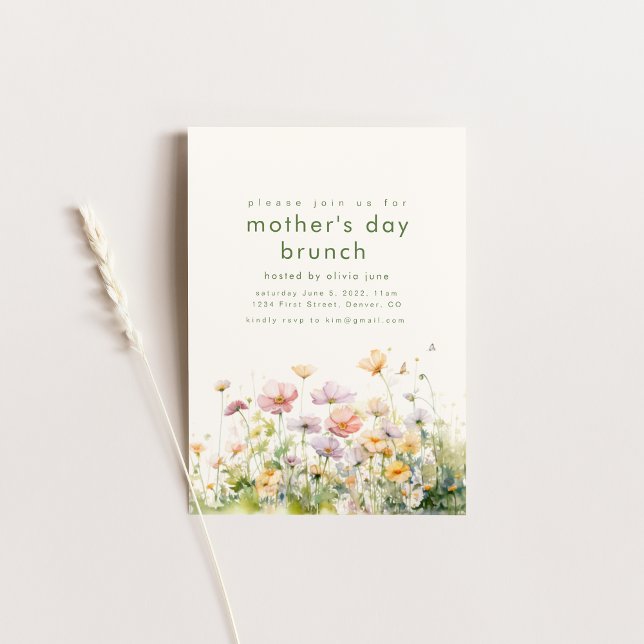 Mother's Day Brunch Invitation Template (Creator Uploaded)