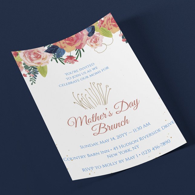 Mother's Day Brunch Party Invitation Flyer (Creator Uploaded)